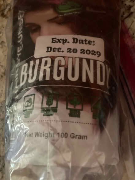 Photo of free Burgundy henna hair dye (Sunnyvale near Ortega Park) #1