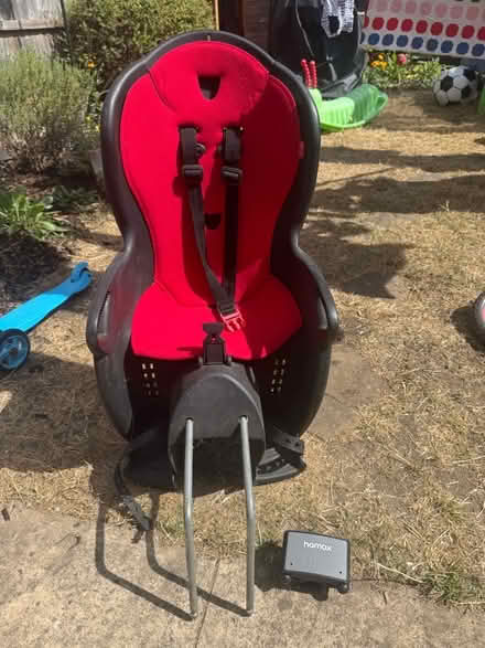 Photo of free Hamax childs bike seat (Shefford Hardwick SG17) #1