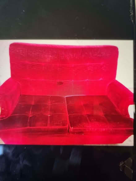 Photo of free 2 seater Parker Knoll dark red sofa and chair (Hanover BN2) #2