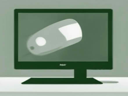 Photo of A working computer monitor (Hunderton HR2) #1