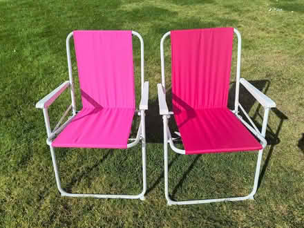Photo of free 2 small folding chairs (Braedale ML1) #1