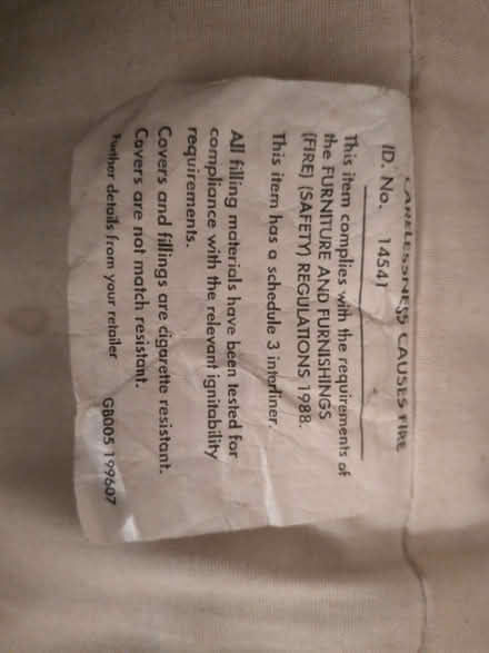 Photo of free IKEA cushion 72cm by 72cm (Old Road OX3) #3