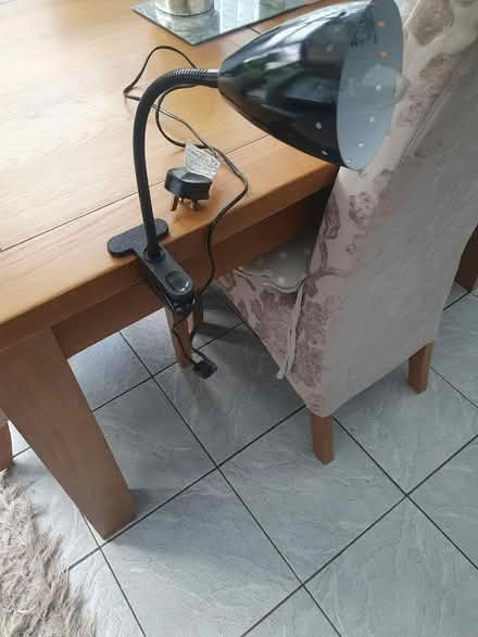 Photo of free Black clip on light. (Elstow MK42) #1