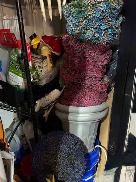 Photo of free Wicker Park Faux flower spheres (126th Street) #1