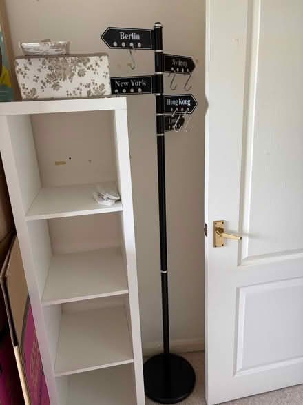 Photo of free Coat hanger with city names (Snaresbrook E18) #2