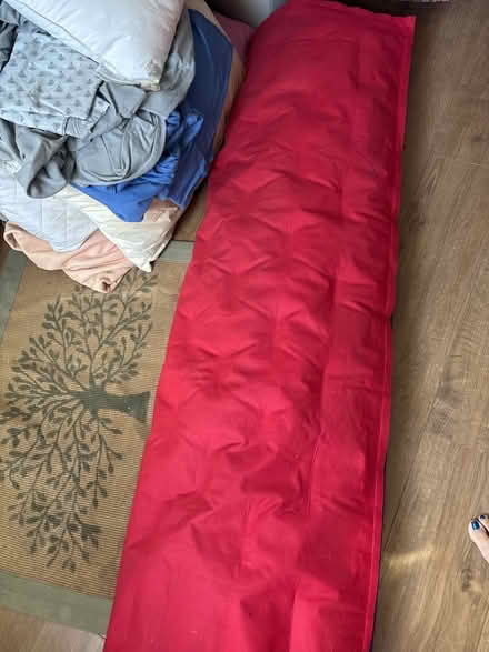 Photo of free Double red and blue air mattress (Limehouse E1) #1