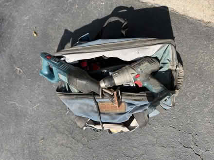 Photo of free Old Bosh tools and bag (Villa Park, Il.) #1
