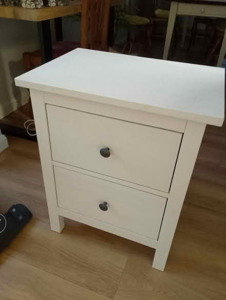 Photo of free Small white 2 drawer cabinet (Caversham Heights RG4) #1