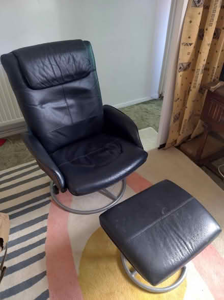 Photo of free Reclining Chair with footstool (Stony Stratford MK11) #1