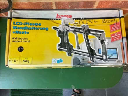 Photo of free TV wall mounting bracket (Leominster HR6) #1
