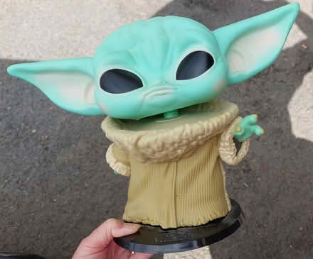 Photo of free I ft high bobble head yoda (St Albans Jersey Farm AL4) #1