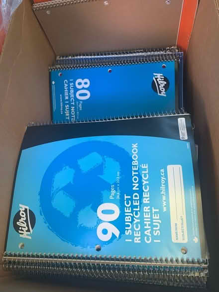Photo of free Hilroy Notebooks (East End Toronto) #1