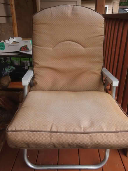 Photo of free 4 patio chairs (west of Blue Lake) #3
