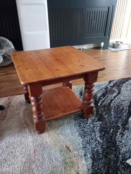 Photo of free Small pine table (Tilehurst, Reading) #2