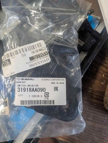 Photo of free Subaru neutral safety switch (Hunt Club and McCarthy) #1