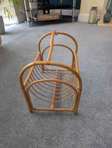 Photo of free Magazine holder - wooden (Wimbledon SW19) #3