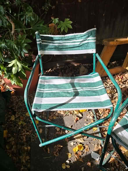 Photo of free 2 x director style chairs (Kennington OX1) #2