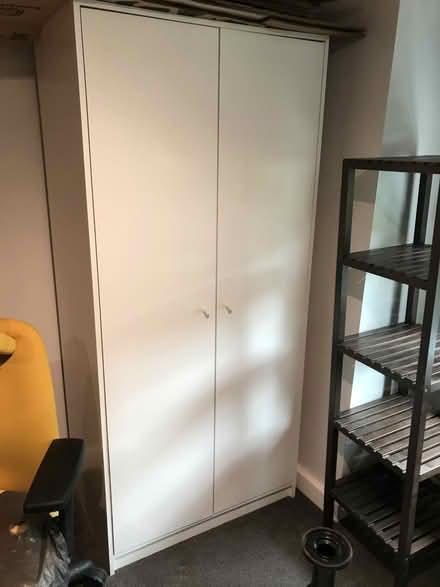 Photo of free 2 x White Wardrobes (IKEA KLEPPSTAD) (Walsden OL14) #1