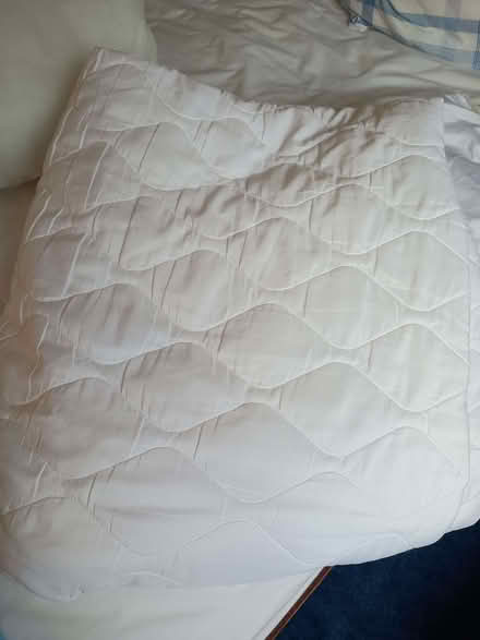 Photo of free Lightweight mattress protector - King size (Bromham MK43) #1