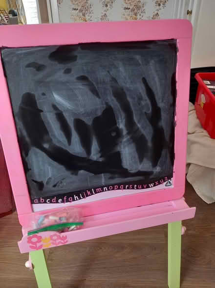 Photo of free Childs blackboard and drawing (Sale moor M33) #1