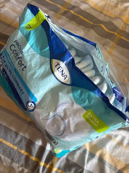 Photo of free Tena incontinence pads (CR2 7HD) #1