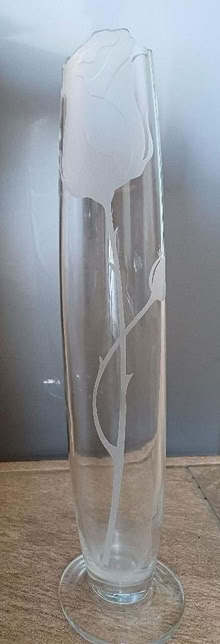 Photo of free Glass flower vase (Chichester PO19) #1