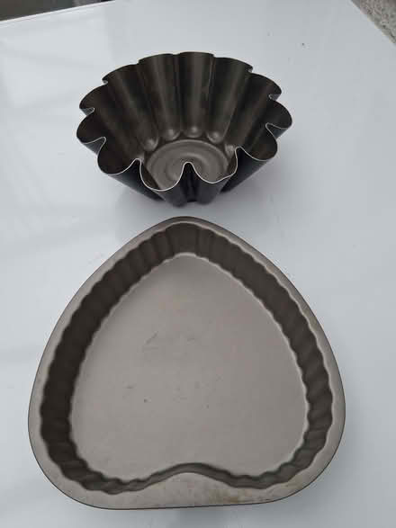 Photo of free Non-stick metal baking shapes. (Bernards Heath AL1) #1