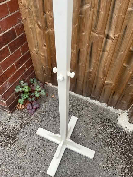 Photo of free White wooden coat stand (Headingley LS6) #3
