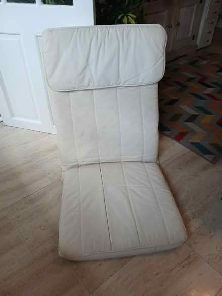 Photo of free IKEA upholstered cover for the IKEA POANG chair. (Swincliffe BD19) #1