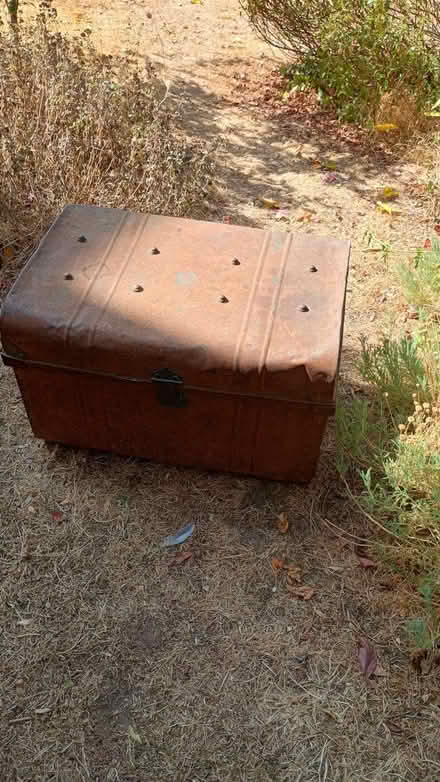 Photo of free Old Army Metal trunk (The Nurserylands TW12) #1