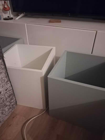 Photo of free 5 wooden storage boxes/shelves (M217ub) #1
