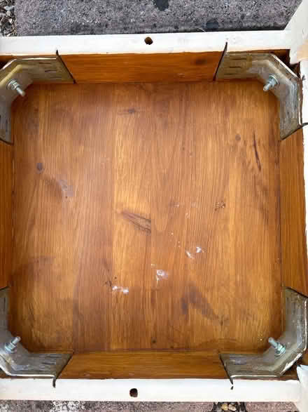 Photo of free Small solid wood table (Dinder BA5) #3