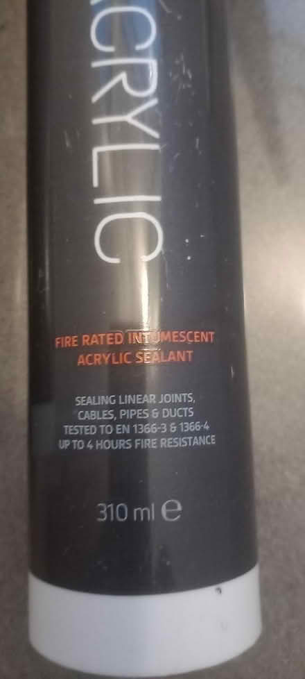 Photo of free Acrylic Sealant (Plumstead Common SE18) #2