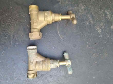 Photo of free Brass outdoor taps (Whitehill GU35) #1