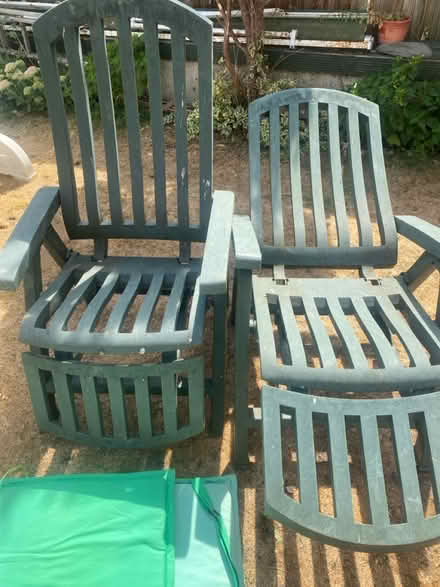 Photo of free Two Garden Chairs (Abbey Wood SE2) #2