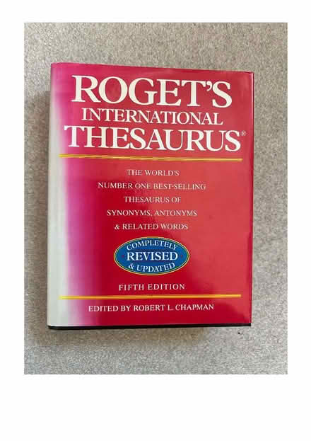Photo of free Roget's International Thesaurus (Canford Heath BH17) #1