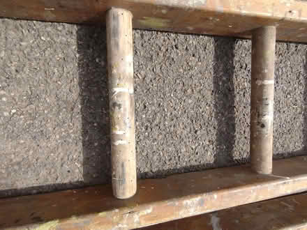 Photo of free 2 section wooden ladder (Weston BA1) #3