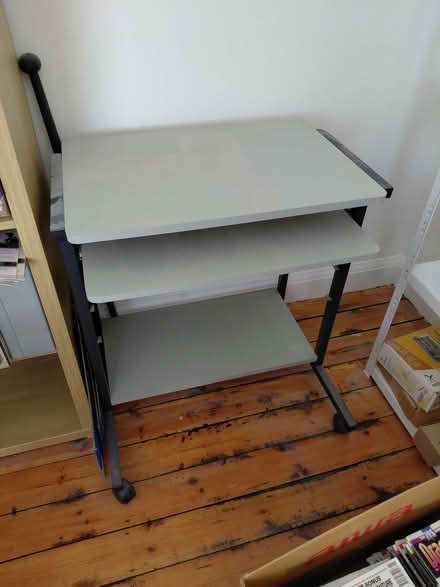 Photo of free Computer Desk Grey (Crewton DE24) #1