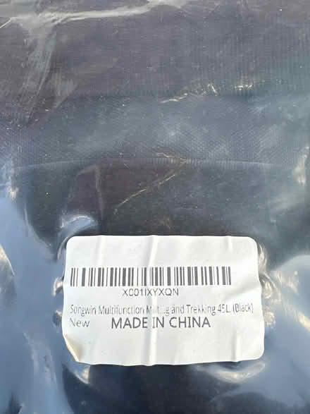 Photo of free Brand new trekking 45l back pack (Lostock Hall PR5) #1