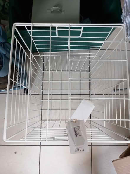 Photo of free Tall wire basket / laundry bin (Bournemouth BH9) #2