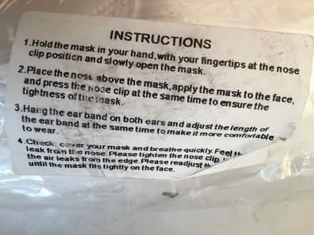 Photo of free Mouth/ nose masks (Presteigne LD8) #1