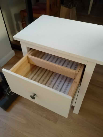 Photo of free Small white 2 drawer cabinet (Caversham Heights RG4) #3