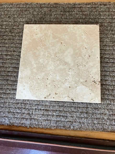 Photo of free brand new travertine tiles (Weston Park BA1) #2