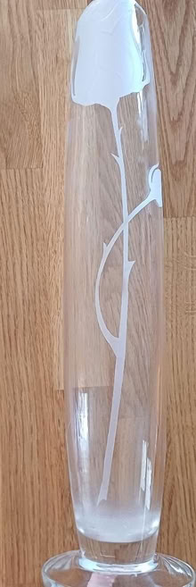 Photo of free Glass flower vase (Chichester PO19) #1
