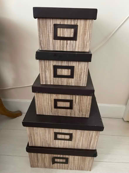 Photo of free Storage boxes (Grand canal) #1