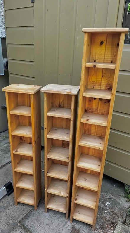 Photo of free Pinewood CD / General use shelves (Kilmacud Road Dublin. Near M50) #2