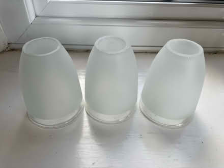 Photo of free 3 x Glass lamp shades (Ickenham) #1