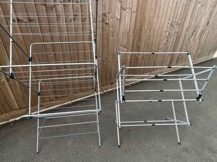 Photo of free Two fold up clothes airers (NG3 Mapperley / Arnold) #1