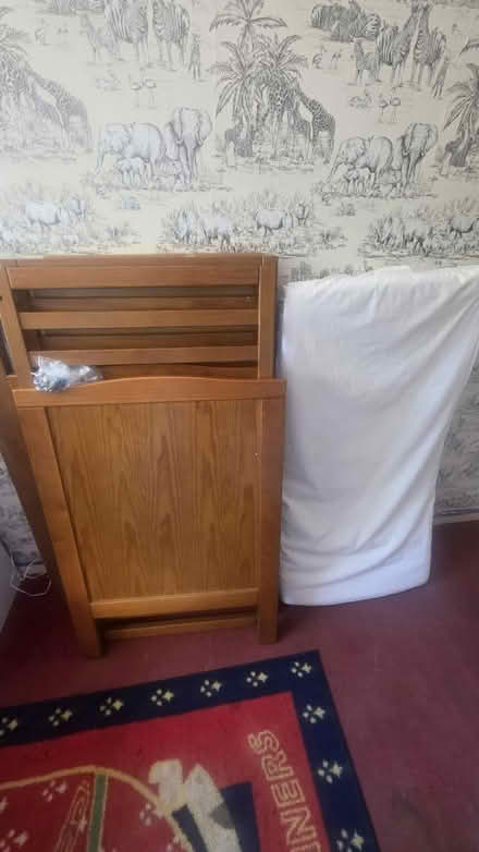 Photo of free Cot & mattress (Queens Road ME16) #1
