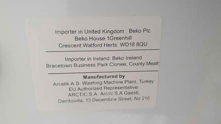 Photo of free Beko washing machine (Wisewood) #2